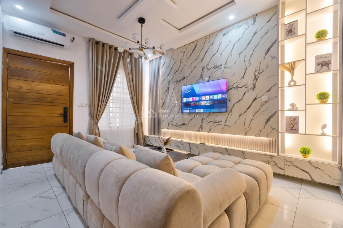 Furnished 3 Bedroom (used As 2 Bedroom + Cinema Room), Ikota, Lekki, Lagos, Flat / Apartment for Rent