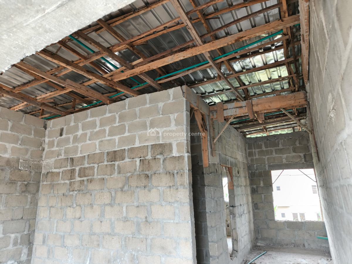 Carcass of Block of 4units of 2bedroom Flats and 2bedroom Bungalow., Stallion Wy. Off Lekki-epe Expressway, Bogije, Ibeju Lekki, Lagos, Block of Flats for Sale