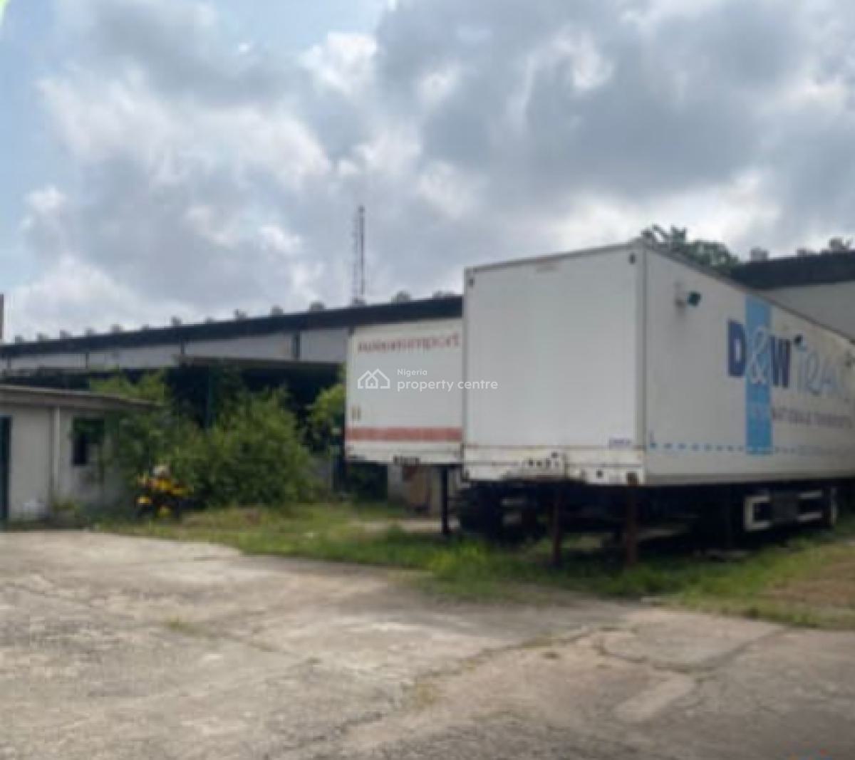 Industrial Property with Warehouses & Office on 16,000sqm Land, Off Eric Moore, Surulere, Lagos, Warehouse for Sale