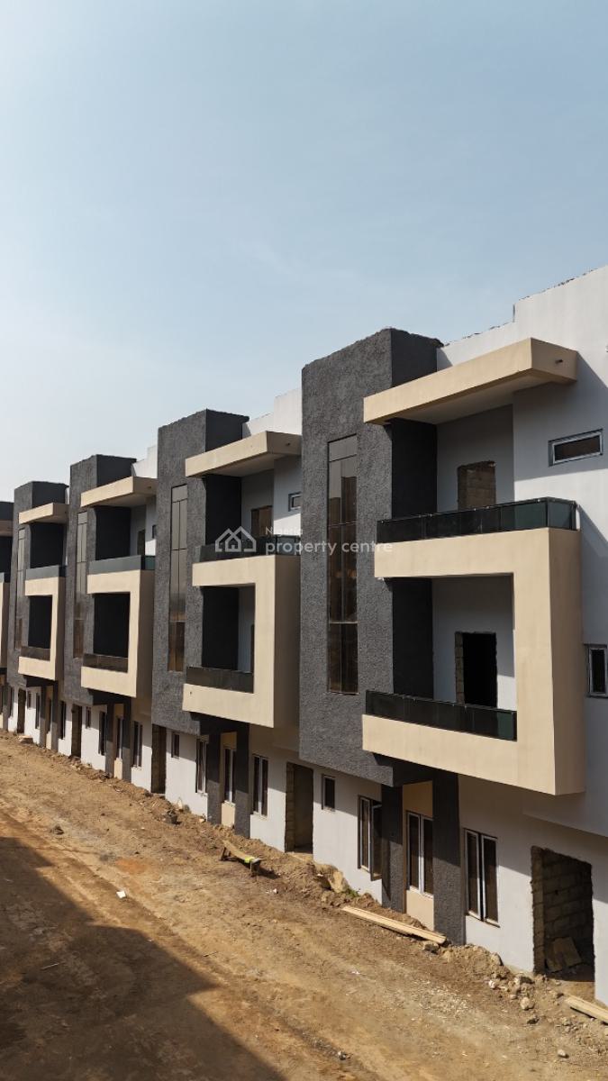 Luxury 4 Bedroom Terrace, Peak Pills Estate, Wuye, Abuja, Terraced Duplex for Sale