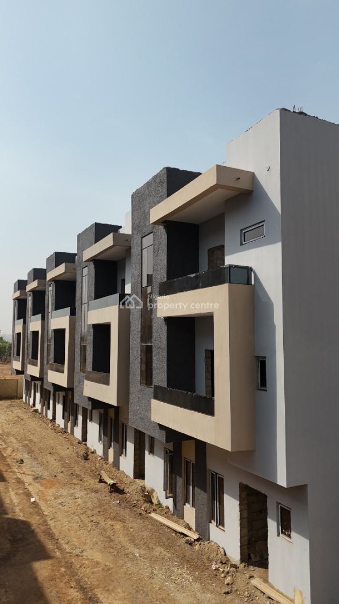 Luxury 4 Bedroom Terrace, Peak Pills Estate, Wuye, Abuja, Terraced Duplex for Sale