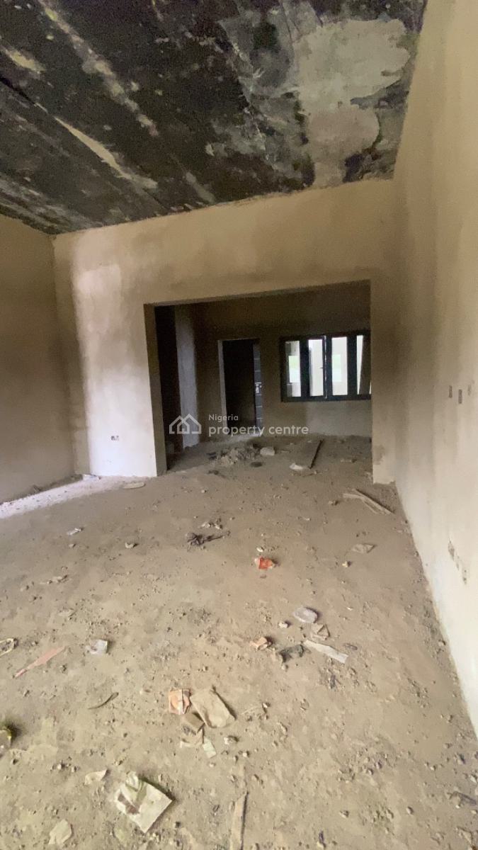 4 Bedrooms Shell Carcass Terrace Duplex + Bq, Life Camp, Abuja, Terraced Duplex for Sale