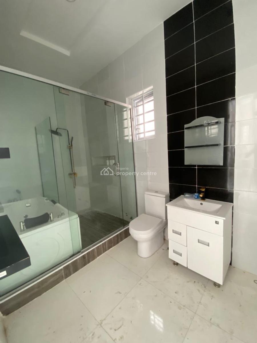Aesthestic Masters Bedroom  with Balcony , Pool ,gym Sharing Kitchen, Orchid Road Before Roundabout, Lekki, Lagos, Flat / Apartment for Rent