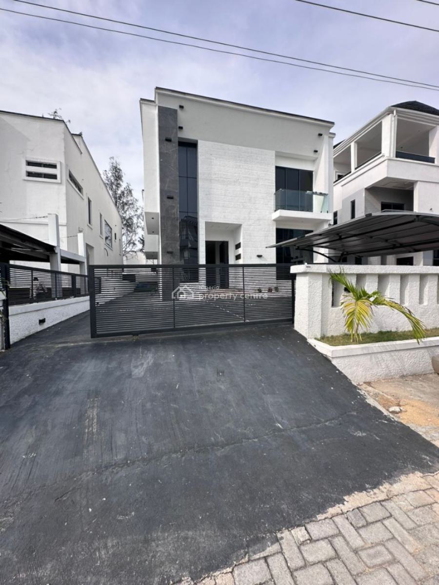 Spacious 5 Bedroom Detached with Swimming Pool, Gym and Bq, Ikota, Lekki, Lagos, Detached Duplex for Sale