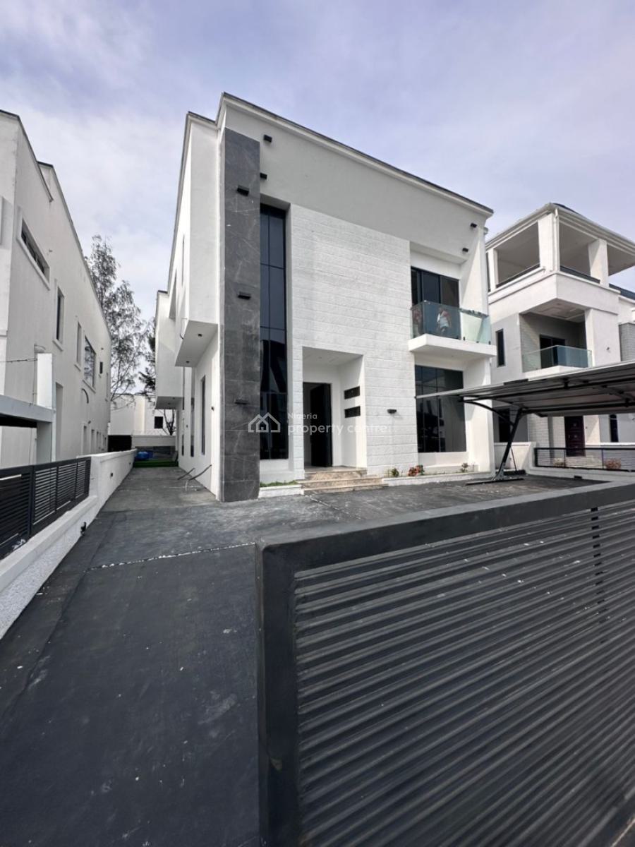 Spacious 5 Bedroom Detached with Swimming Pool, Gym and Bq, Ikota, Lekki, Lagos, Detached Duplex for Sale