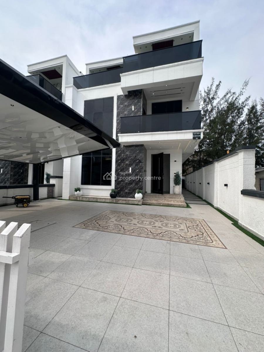 Spacious 5 Bedroom Detached with Swimming Pool, Gym + Bq, Ikota, Lekki, Lagos, Detached Duplex for Sale