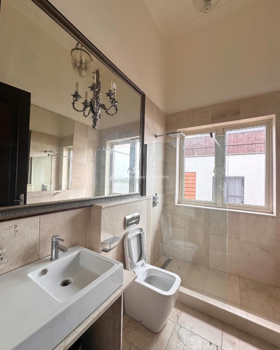 Luxury Waterfront 1 Bedroom Apartment with Swimming Pool, Off Bourdillon, Ikoyi, Lagos, Flat / Apartment for Rent