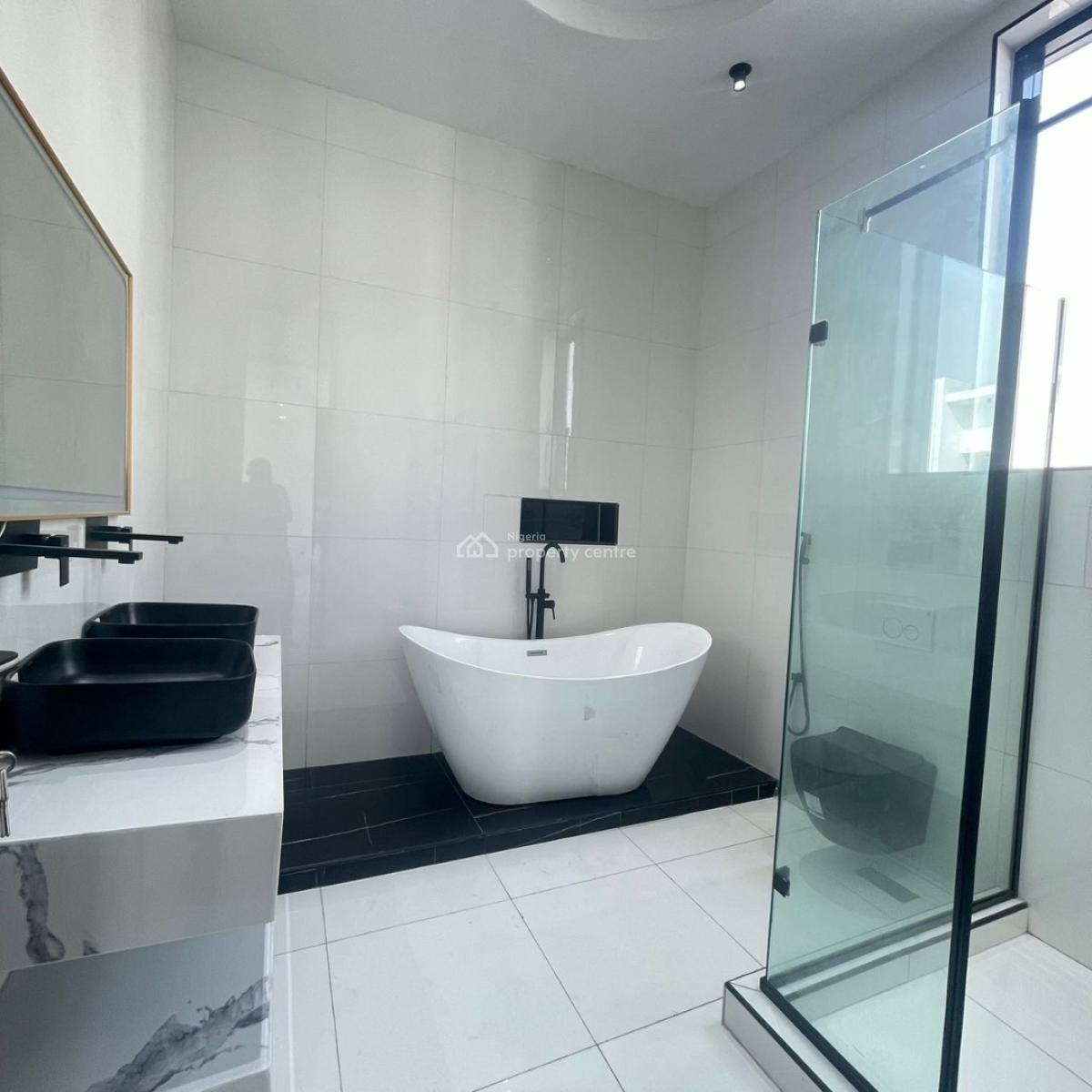 Exquisitely Finished Luxury 5 Bedroom Fully Detached Duplex with  Bq, Chevron, Lekki Phase 1, Lekki, Lagos, Detached Duplex for Sale