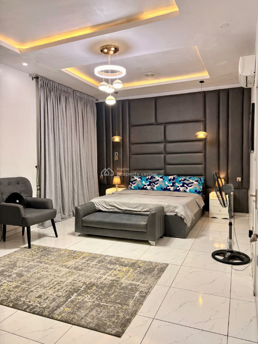 4 Bedroom Duplex with Swimming Pool & Gym in a Code-access Estate, Spring Garden Estate Before Orchid Enyo Filling Station, Lekki, Lagos, Terraced Duplex Short Let