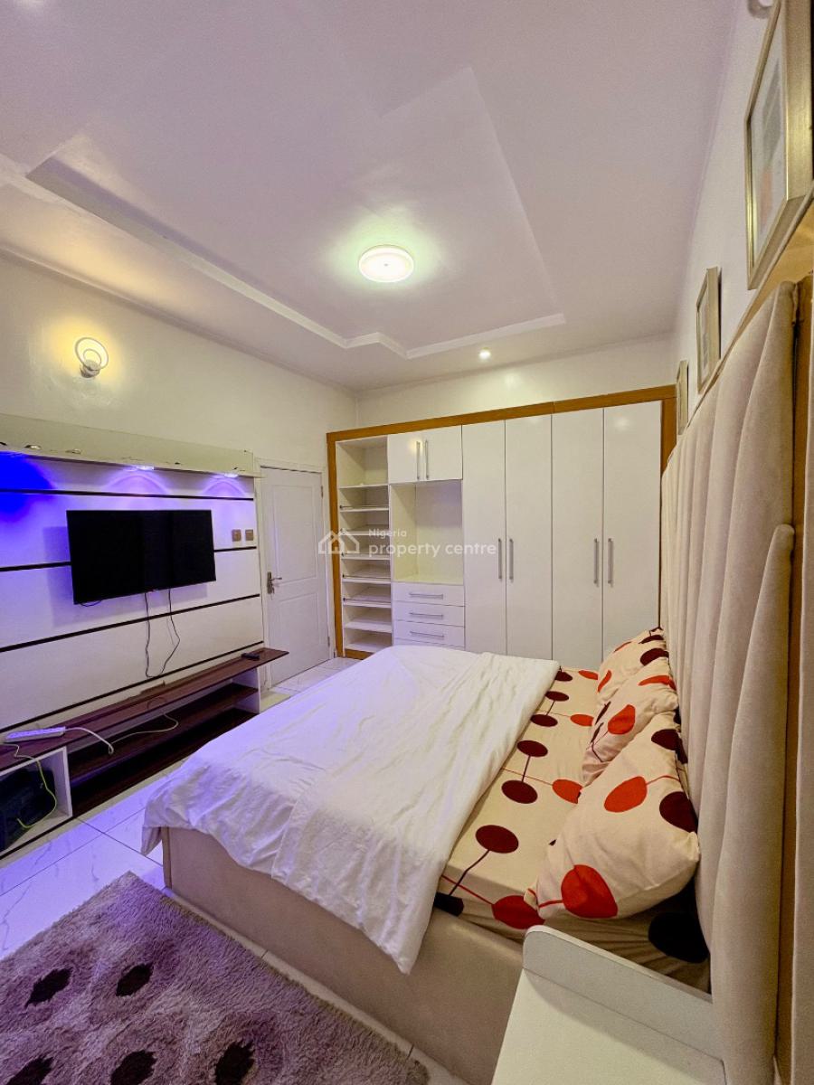 4 Bedroom Duplex with Swimming Pool & Gym in a Code-access Estate, Spring Garden Estate Before Orchid Enyo Filling Station, Lekki, Lagos, Terraced Duplex Short Let