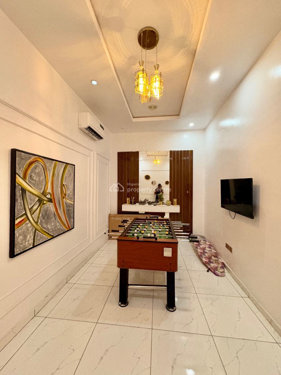 4 Bedroom Duplex with Swimming Pool & Gym in a Code-access Estate, Spring Garden Estate Before Orchid Enyo Filling Station, Lekki, Lagos, Terraced Duplex Short Let