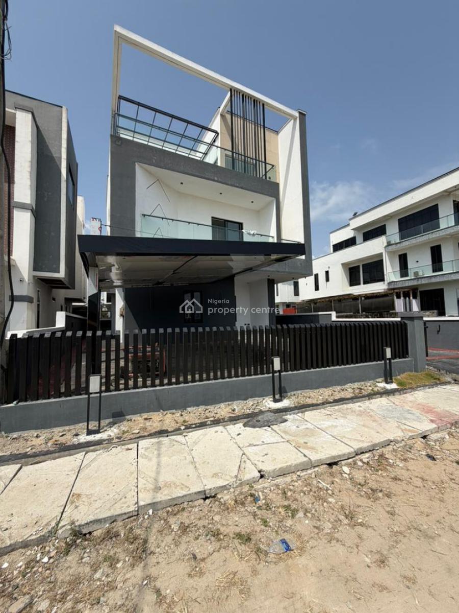 Exquisite 5 Bedroom Fully Detached Duplex with Modern Facilities, Lekki County Home, Ikota, Lekki, Lagos, Detached Duplex for Sale