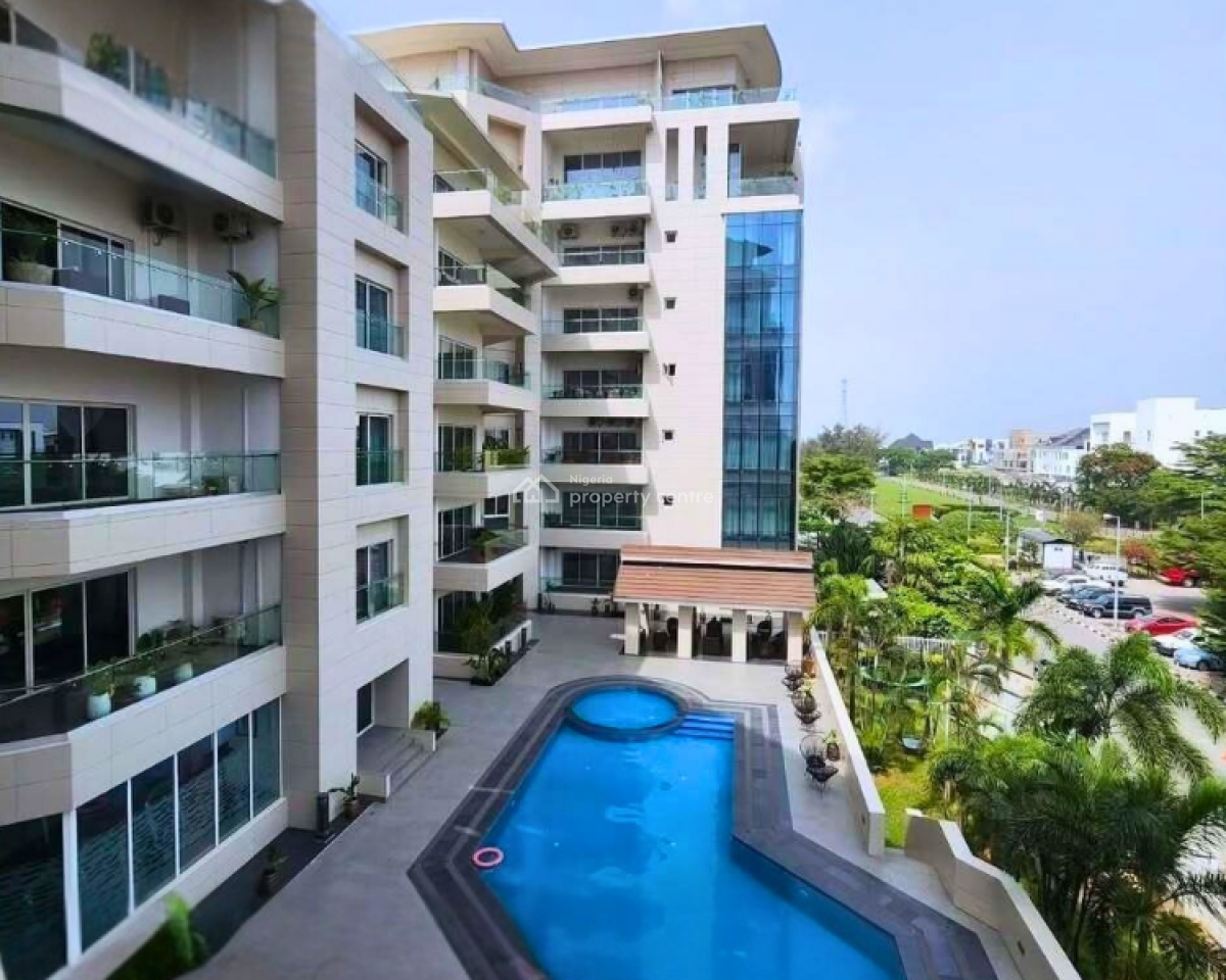 Luxury 3-bedroom Apartment with Bq, Banana Island, Ikoyi, Lagos, Flat / Apartment for Rent