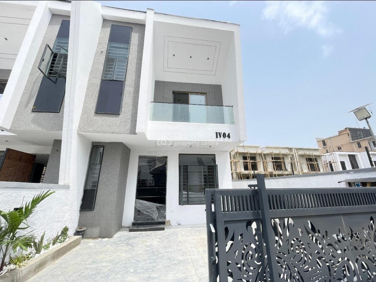 Spacious 4 Bedroom Semi-detached Duplex with Boys Quarter, Ikota, Lekki, Lagos, Semi-detached Duplex for Sale