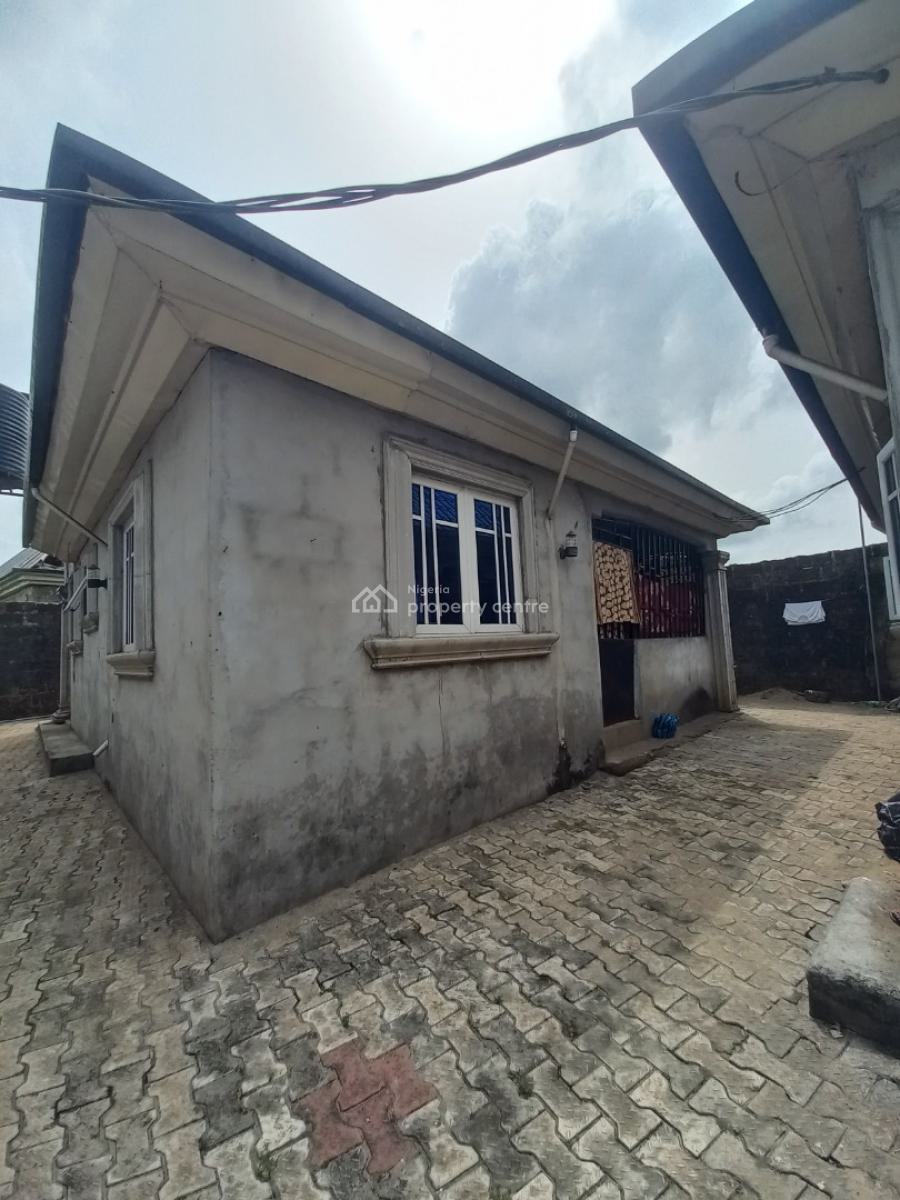 3 Bedroom Detached Bungalow Wt 4 Units of Self-contain Apartments, Chokocho After Iguruta, Port Harcourt, Rivers, Block of Flats for Sale