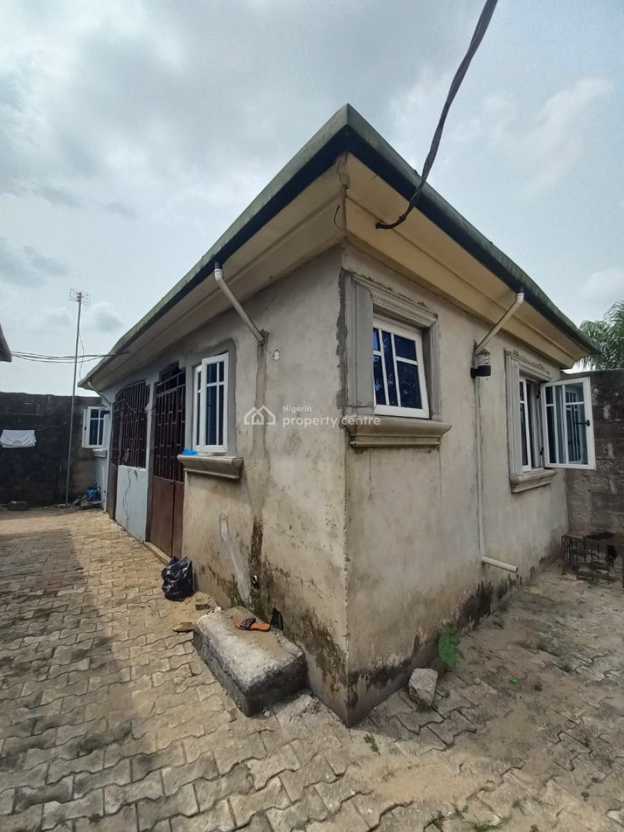 3 Bedroom Detached Bungalow Wt 4 Units of Self-contain Apartments, Chokocho After Iguruta, Port Harcourt, Rivers, Block of Flats for Sale