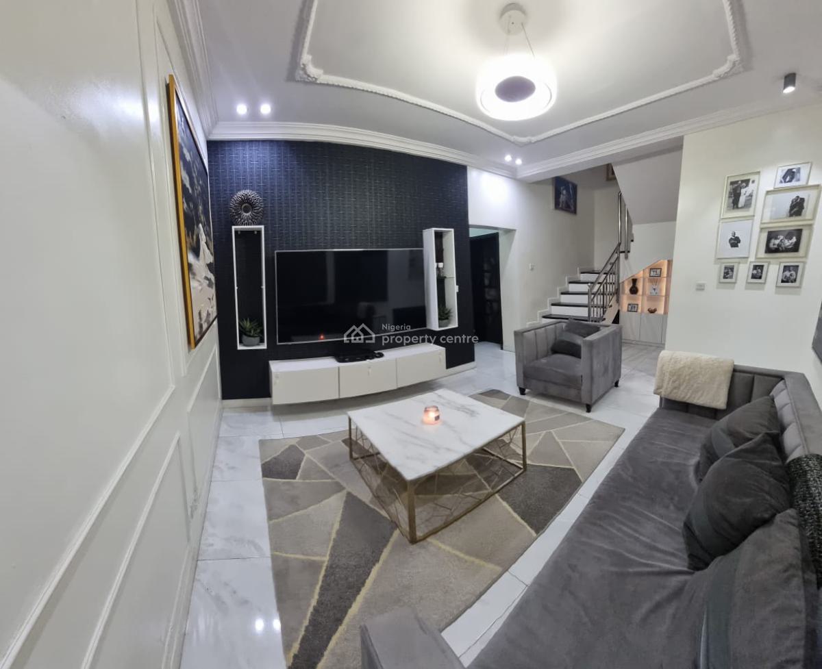 Well Finished Serviced 3 Bedroom Terrace House with a Room Bq, Ikate Elegushi, Lekki, Lagos, Terraced Duplex for Sale