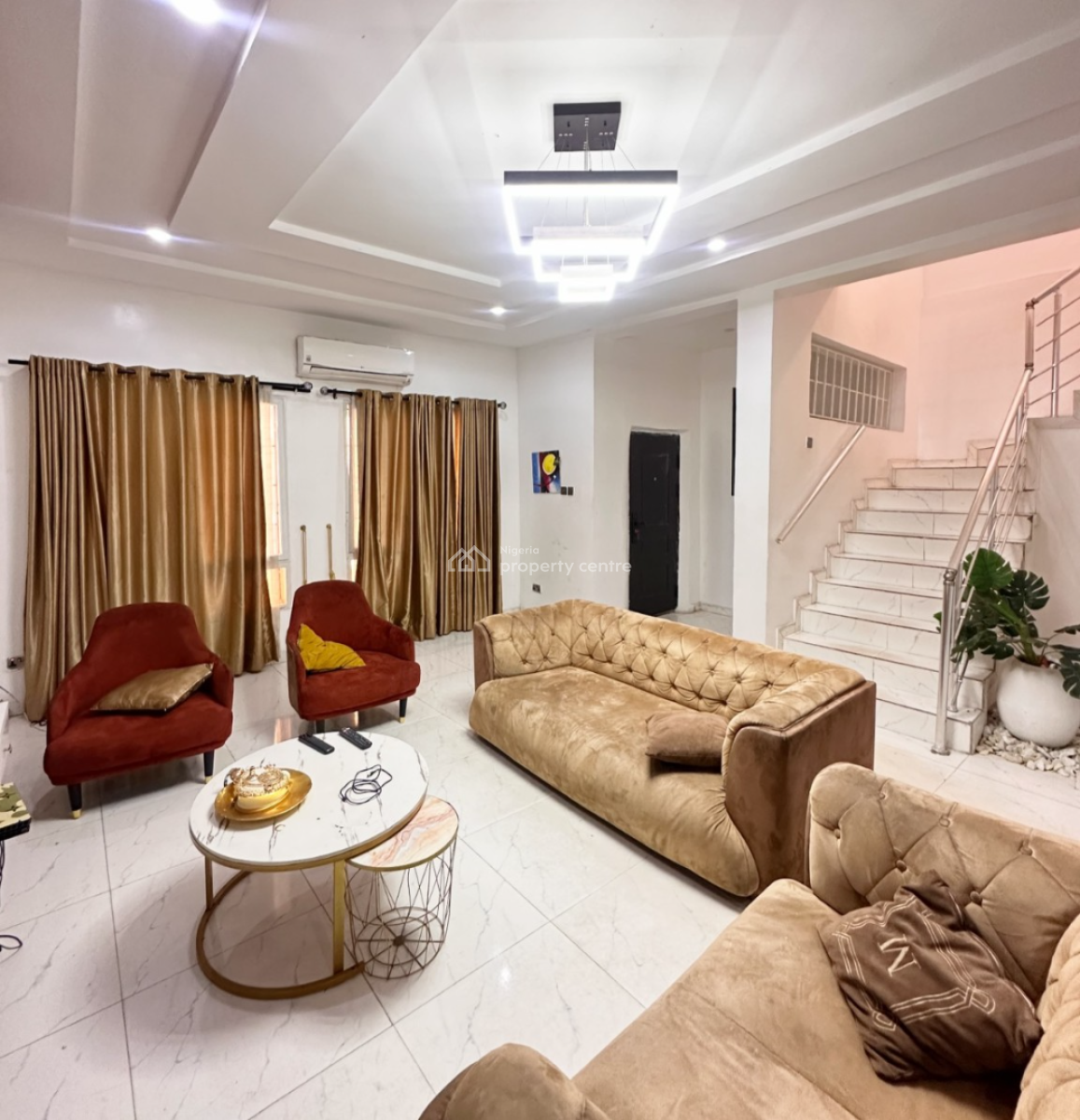 3 Bedroom Terrace Duplex (coming Unfurnished), Orchid Road Before Roundabout, Lekki, Lagos, Terraced Duplex for Rent