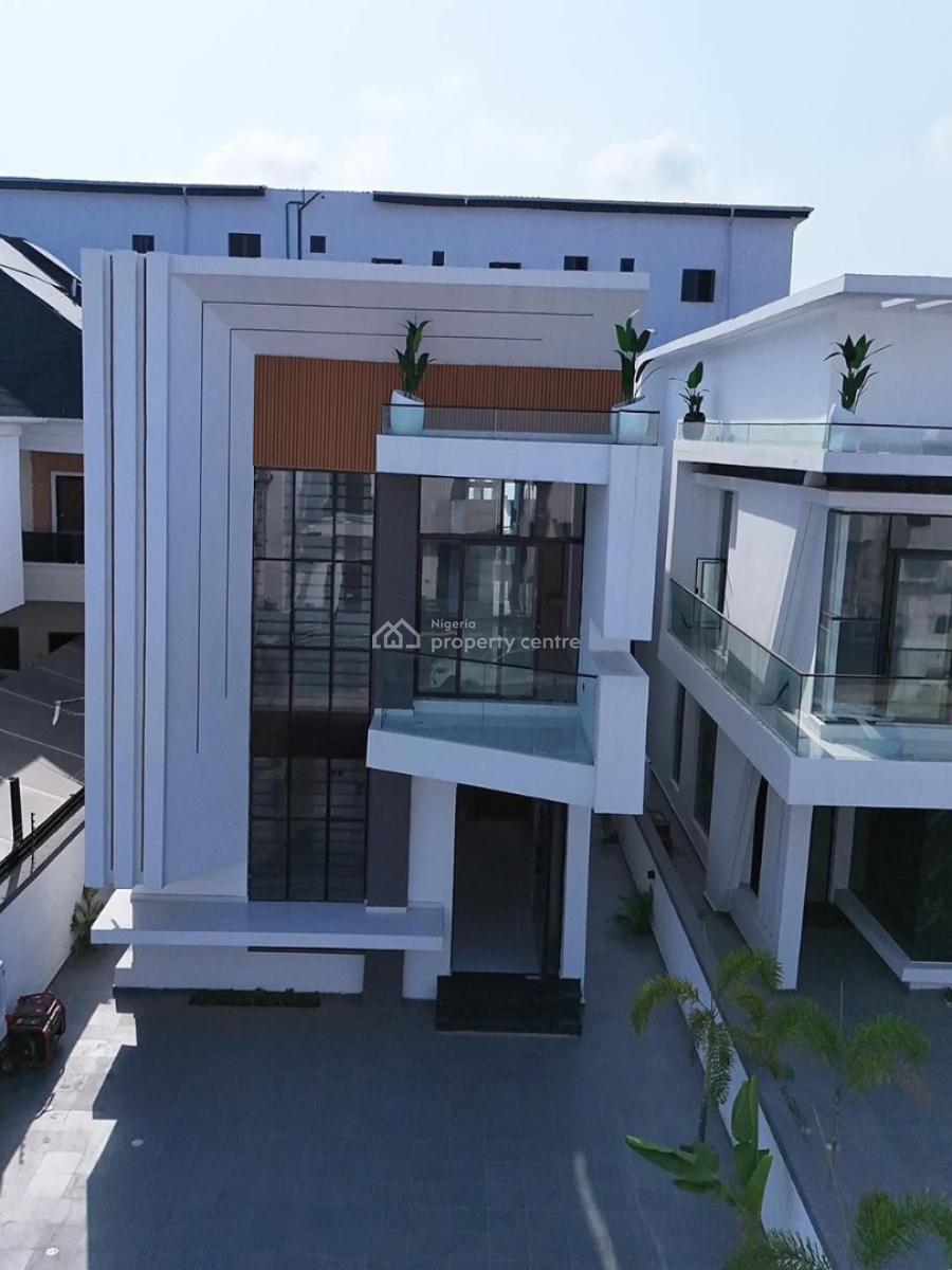 Sleek 5-bedroom Fully Detached Duplex, Chevron, Lekki, Lagos, Detached Duplex for Sale