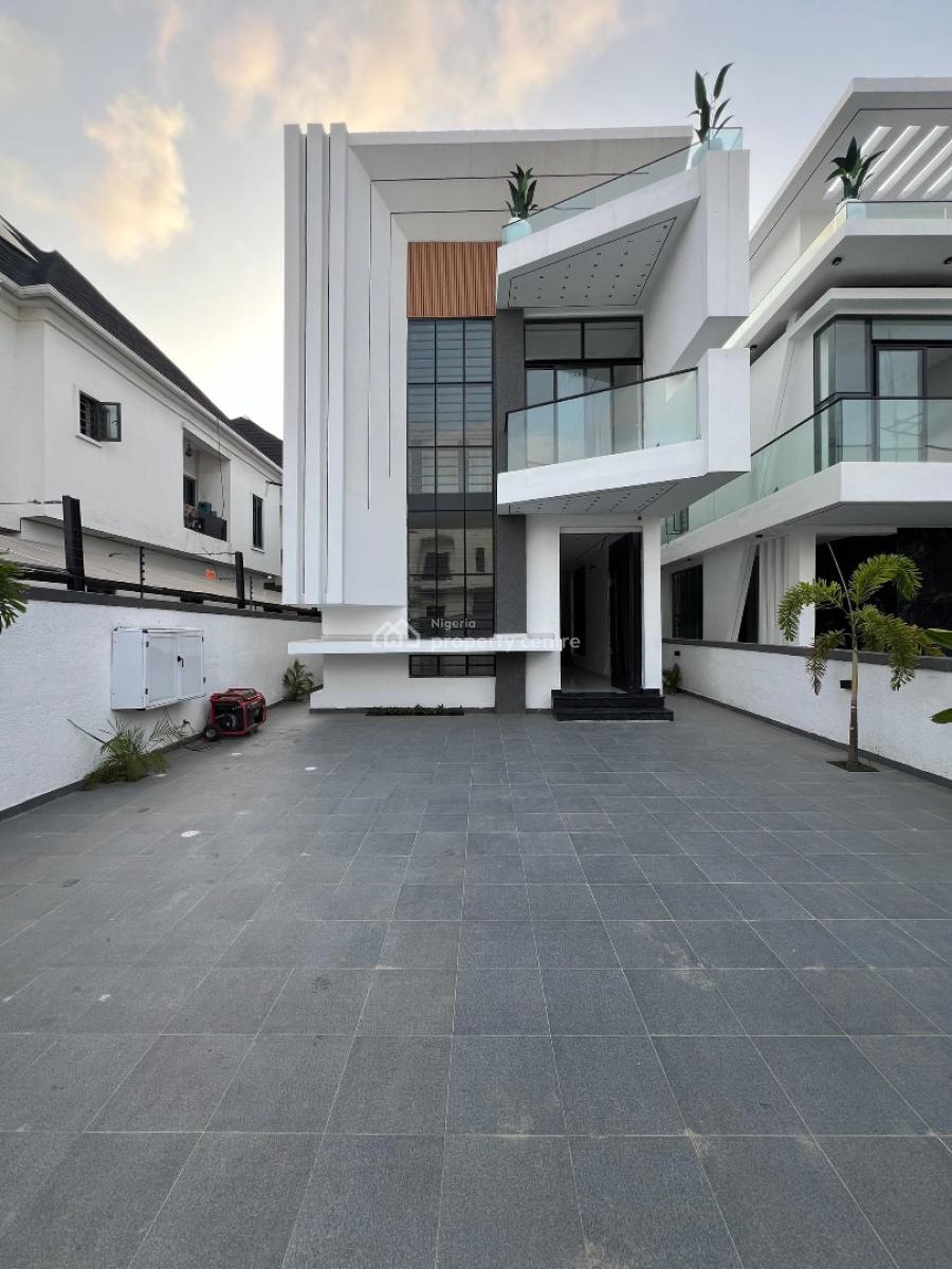 Sleek 5-bedroom Fully Detached Duplex, Chevron, Lekki, Lagos, Detached Duplex for Sale