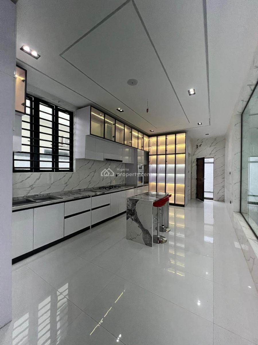 Sleek 5-bedroom Fully Detached Duplex, Chevron, Lekki, Lagos, Detached Duplex for Sale