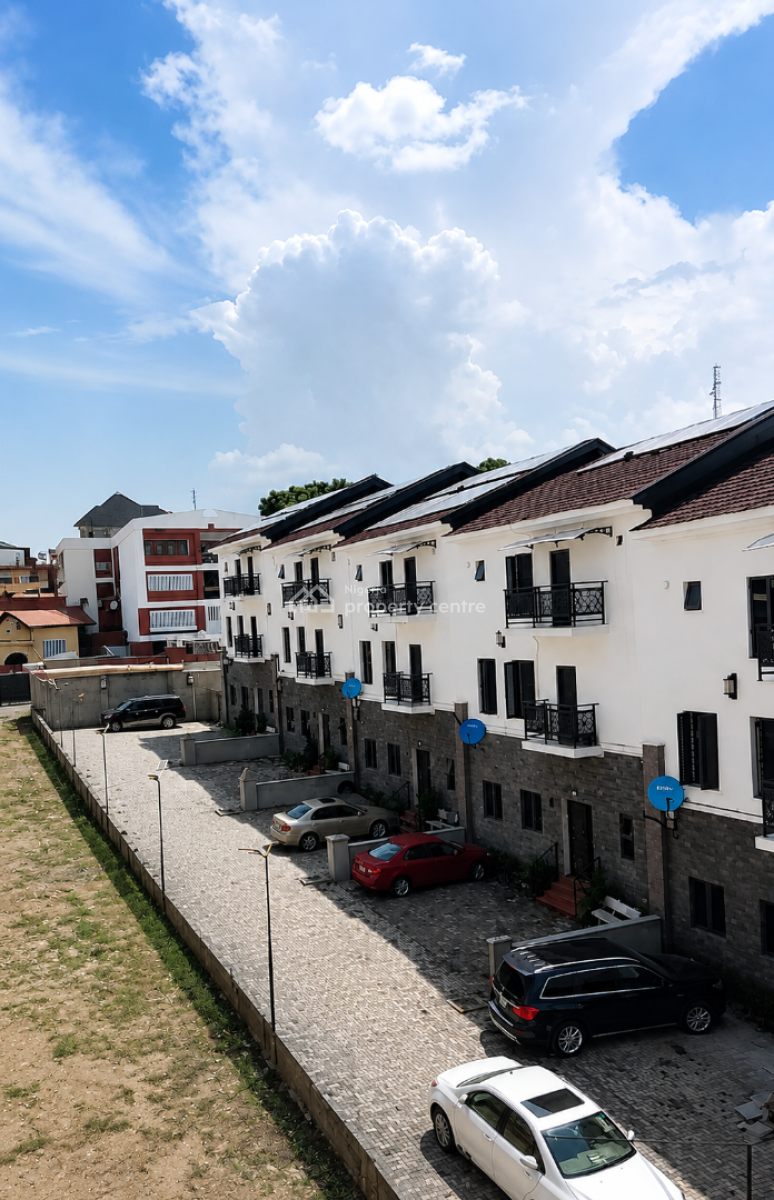 Brand New 5 Bedroom Terrace Duplex with Boysquarters Unit, Ogundana Road, Allen, Ikeja, Lagos, Terraced Duplex for Sale