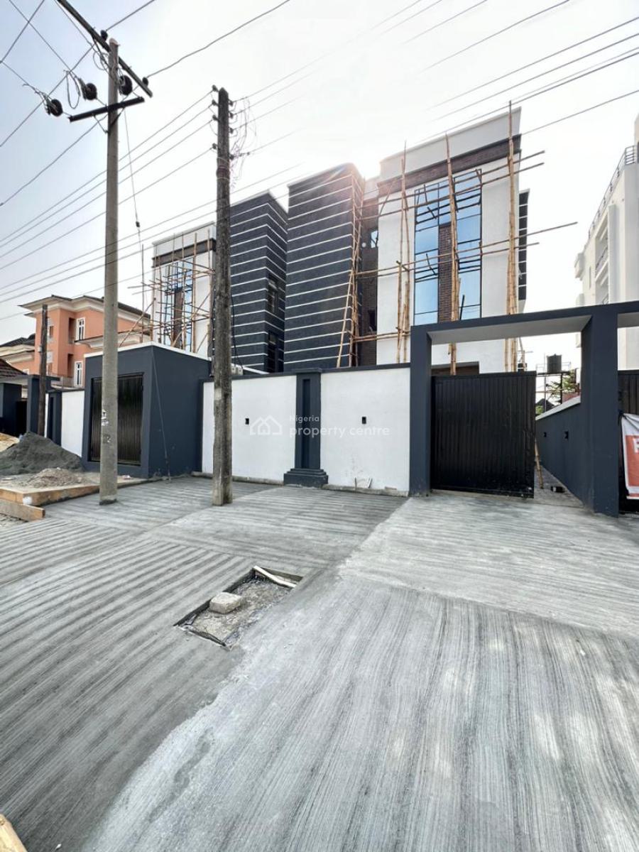 a New Tastefully Built 5 Bedroom Semi Detached Duplex with Bq, Lekki Phase 1, Lekki, Lagos, Semi-detached Duplex for Sale