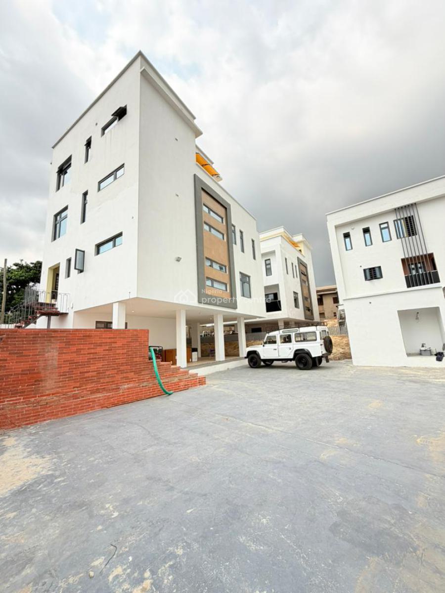 Sophisticated 5 Bedroom Fully Detached Duplex Plus Pool, Gym Room, Bq, Exclusively Designed Home with Pool, Gym, Bq, Terrace in an Estate, Maryland, Lagos, Detached Duplex for Sale