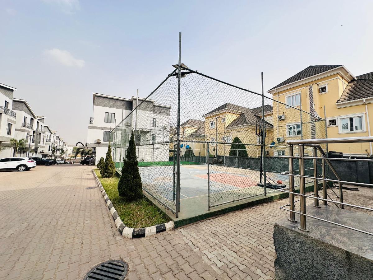 4 Bedroom Semi-detached Duplex with Bq, Kado, Abuja, Semi-detached Duplex for Sale