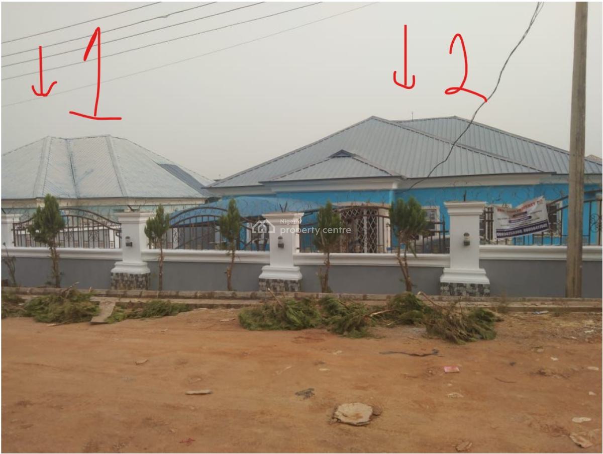 Standard 3 Bedr with a Room Bq/(ensuites/2 Bedr with 1 Bedr Bq, Redeemer Estate, Off Pyakasa Road, Lugbe District Abuja., Lugbe District, Abuja, Detached Bungalow for Sale