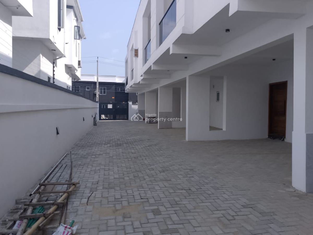 Luxury 3 Bedroom Duplex Brand New, Back of Blanco Supermarket Sangotedo, Ajah, Lagos, Flat / Apartment for Rent