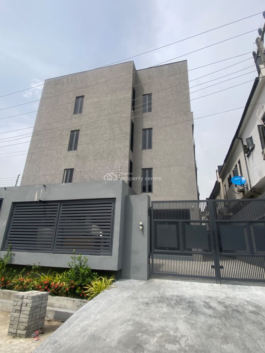 Newly Built 2 Bedroom Apartment with Bq, Gym, Big Rooms, Ikate, Lekki, Lagos, Block of Flats for Sale