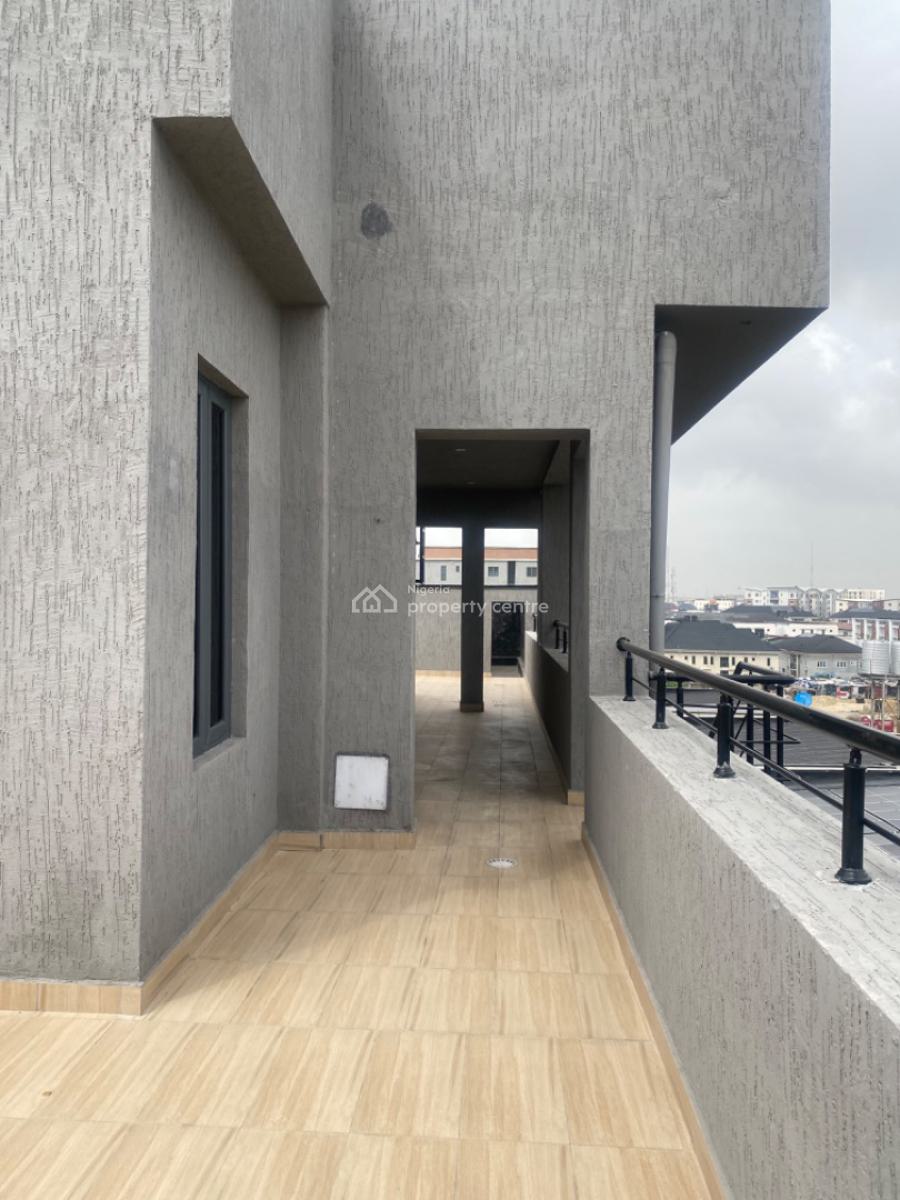 Newly Built 2 Bedroom Apartment with Bq, Gym, Big Rooms, Ikate, Lekki, Lagos, Block of Flats for Sale