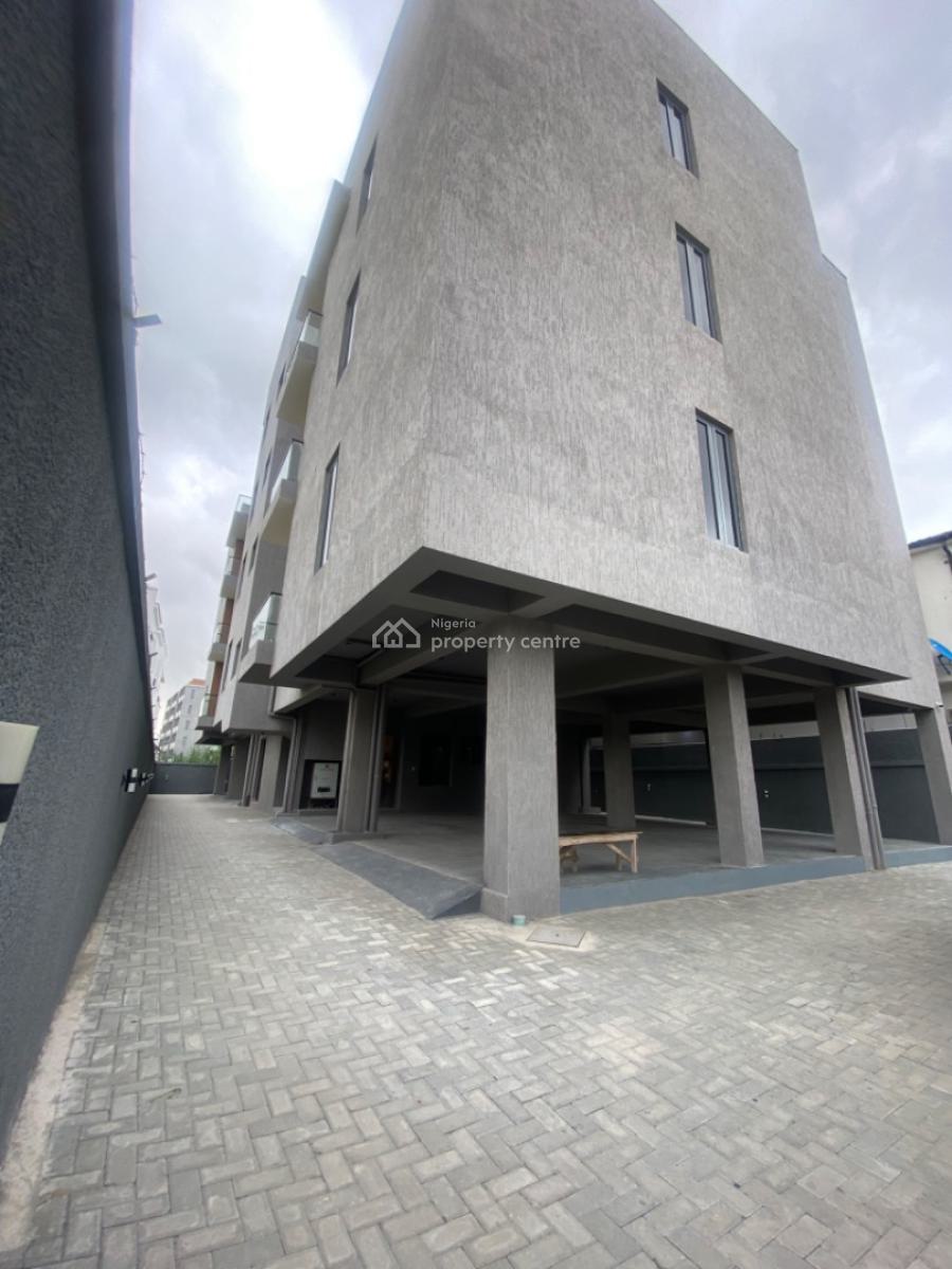 Newly Built 2 Bedroom Apartment with Bq, Gym, Big Rooms, Ikate, Lekki, Lagos, Block of Flats for Sale