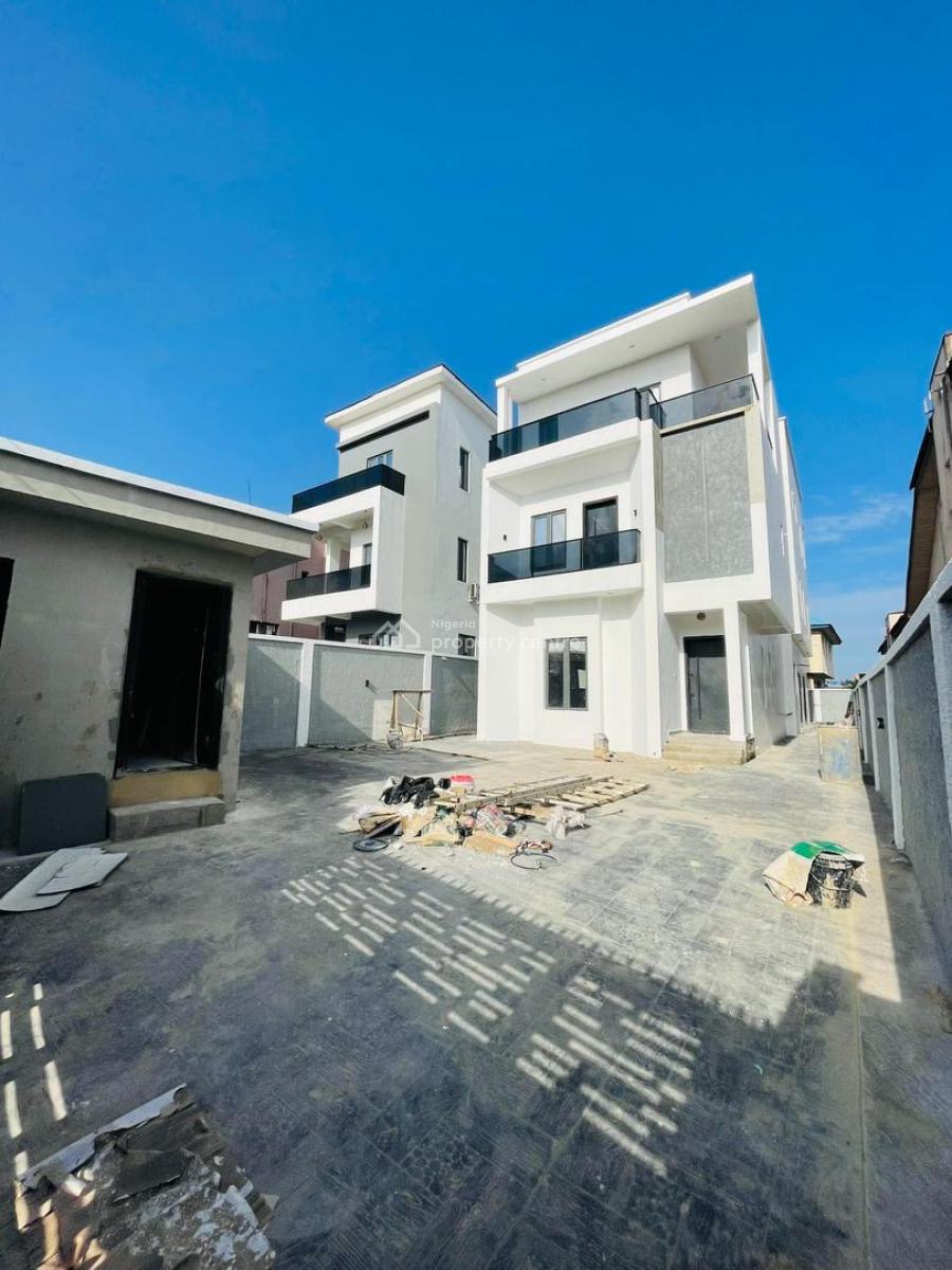 Newly Built 7 Bedroom Fully Detached Duplex with a Bq and Pool, Gra Phase 2, Magodo, Lagos, House for Sale