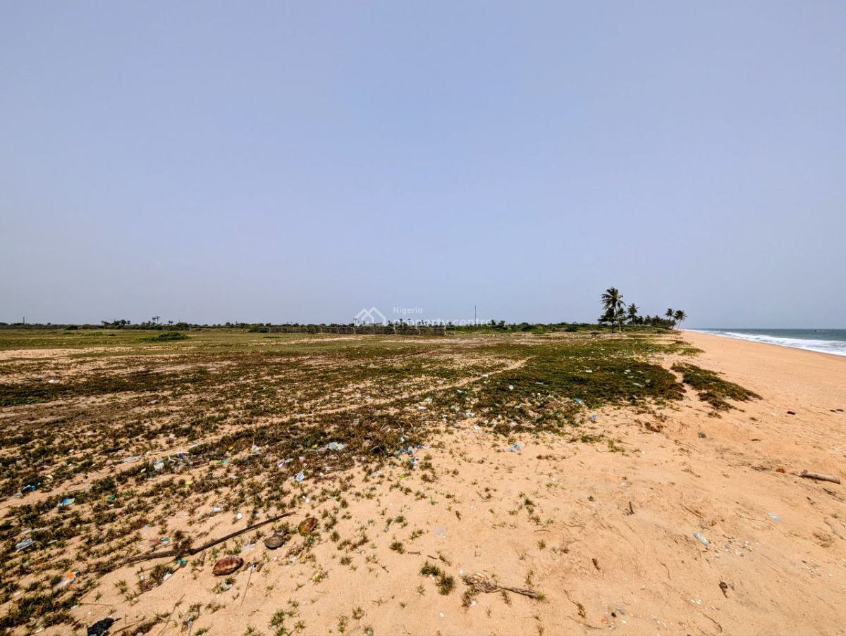 Atlantic Oceanfront 20,000sqm with C of O, Beside La Campagne Tropicana Resort, Otolu, Ibeju Lekki, Lagos, Land for Sale