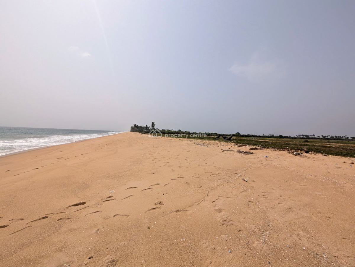 Atlantic Oceanfront 20,000sqm with C of O, Beside La Campagne Tropicana Resort, Otolu, Ibeju Lekki, Lagos, Land for Sale