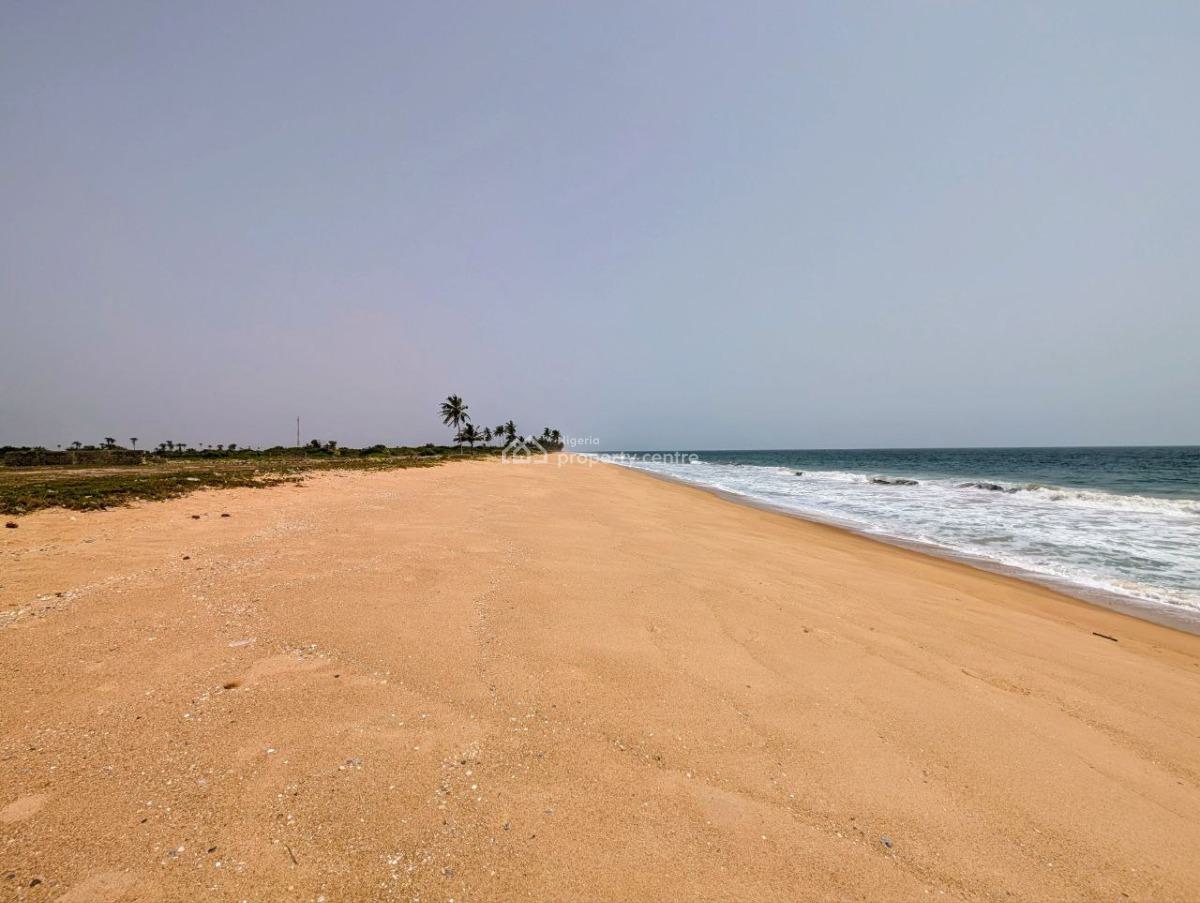 Atlantic Oceanfront 20,000sqm with C of O, Beside La Campagne Tropicana Resort, Otolu, Ibeju Lekki, Lagos, Land for Sale