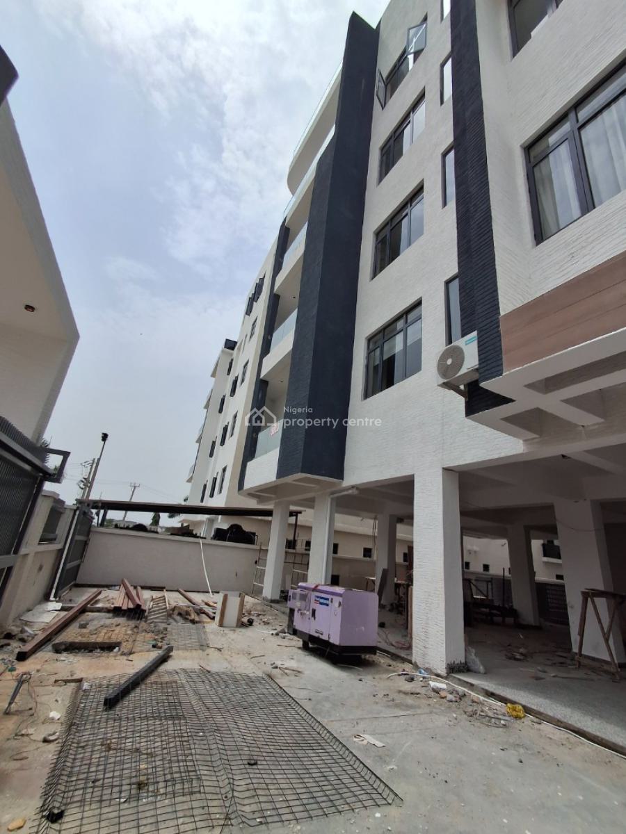 Newly Built 2bedroom Apartment with Spacious Rooms, in a Well Secured Estate, Ikate, Lekki, Lagos, Block of Flats for Sale