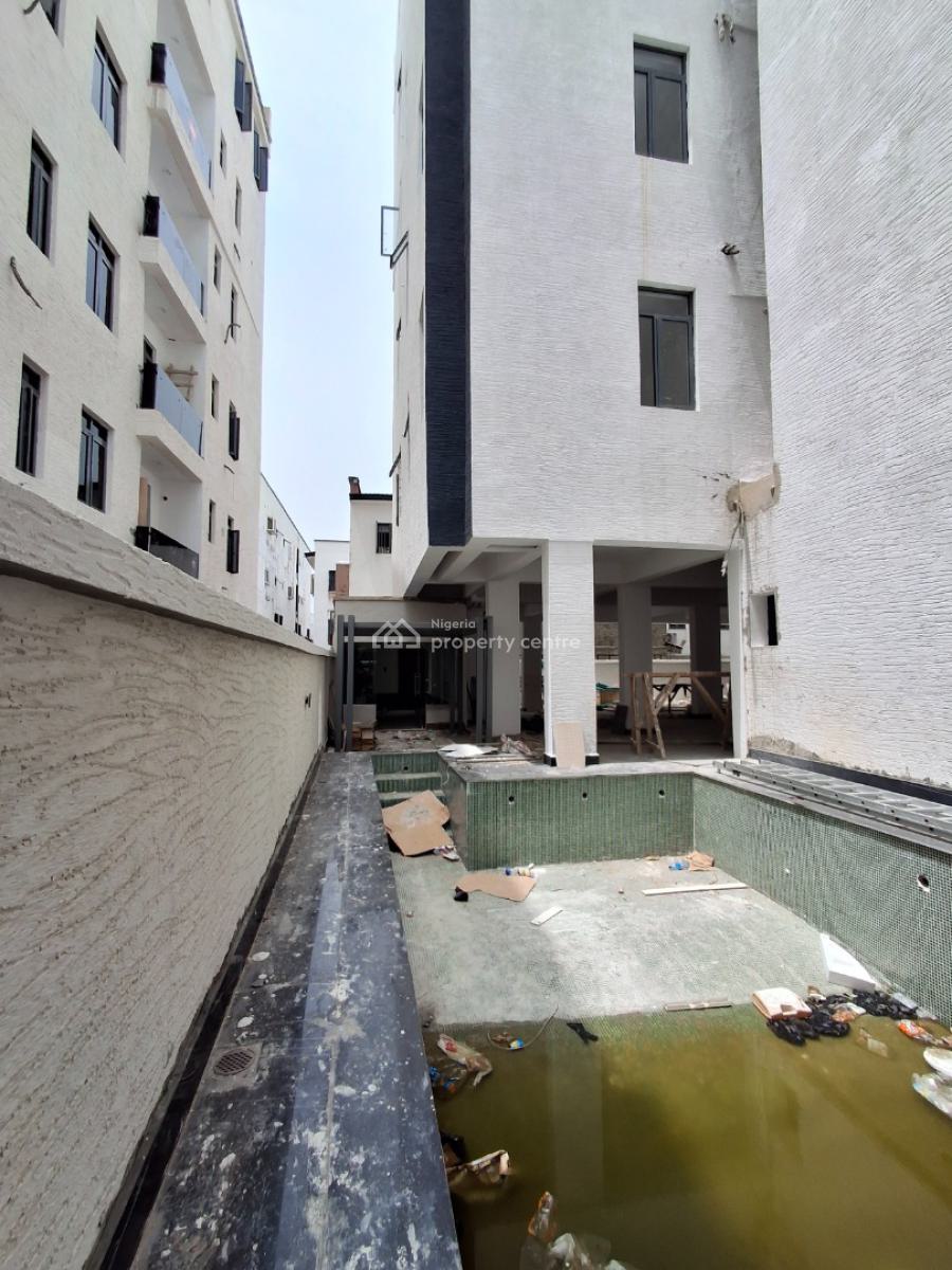 Newly Built 2bedroom Apartment with Spacious Rooms, in a Well Secured Estate, Ikate, Lekki, Lagos, Block of Flats for Sale