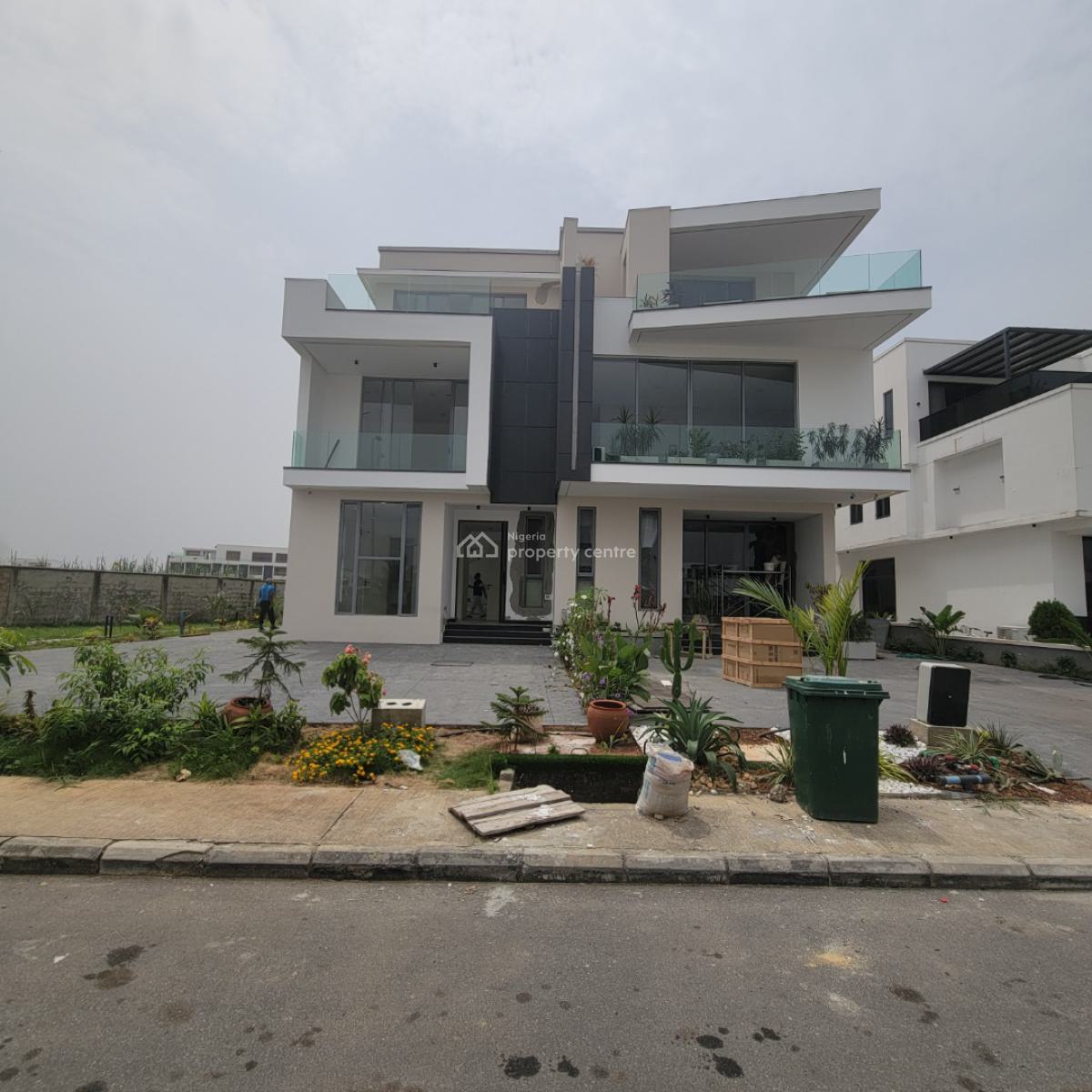 Massive 5 Bedroom Semi Duplex with a Bq and a Pool, Ikate, Lekki, Lagos, Semi-detached Duplex for Sale