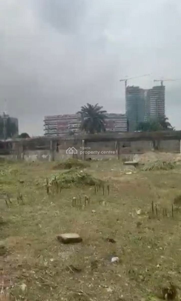 a Pre-pilled Mixed Use Bare Land with Approval for 5-7 Floors, Fenced., Located Off Cbs Road, Victoria Island (vi), Lagos, Mixed-use Land for Sale