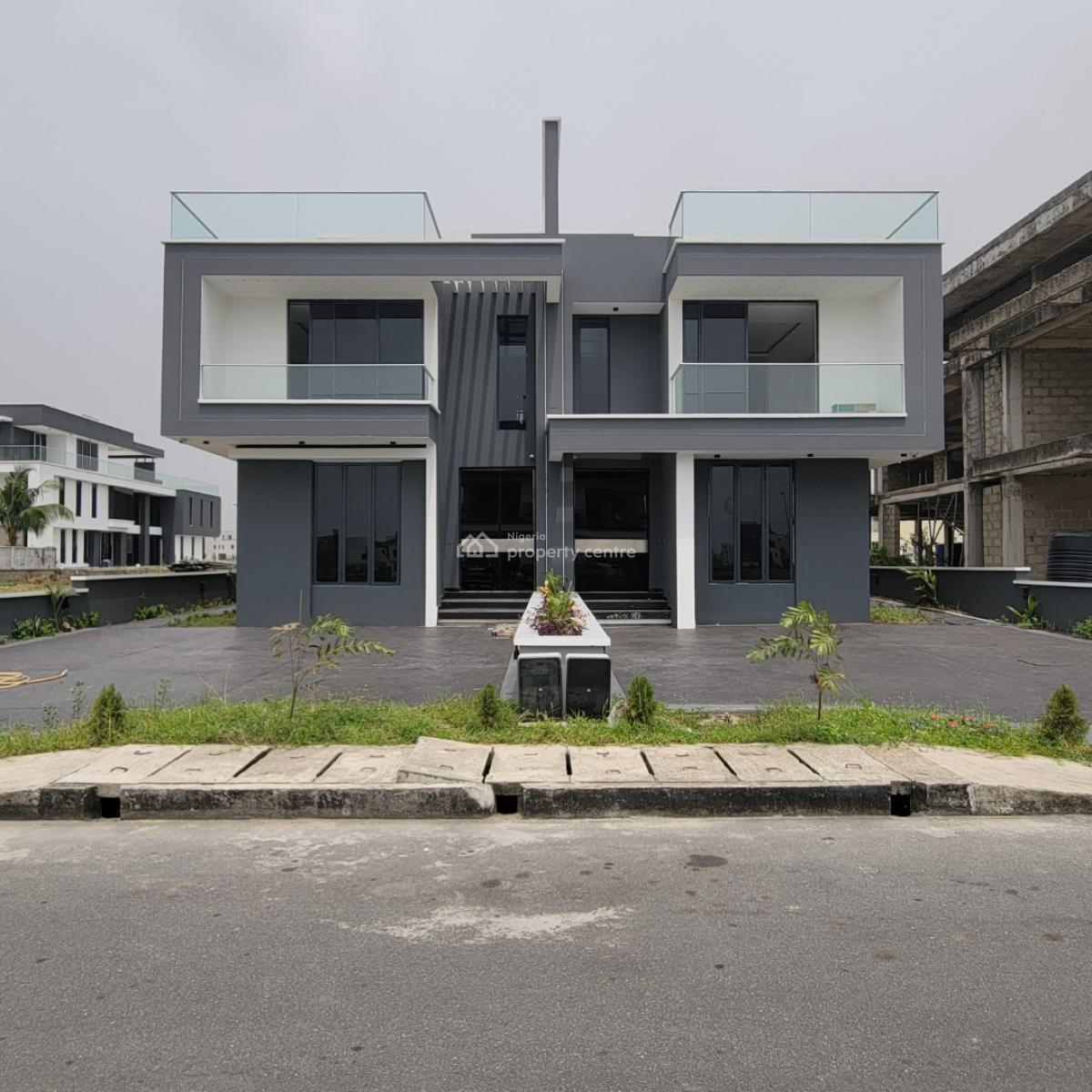 Excellent 5 Bedrooms Semi Detached Duplex with a Bq, Ikate, Lekki, Lagos, Semi-detached Duplex for Sale