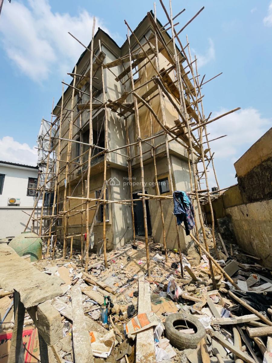 Newly Built 4 Bedroom Detached Duplex Plus Bq,gym Room, Gbagada, Lagos, Detached Duplex for Sale