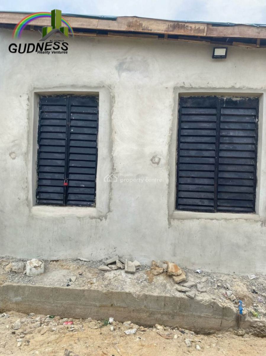 2 Bedroom Bungalow with a Self Contain and Two Shops, Ajah, Lagos, House for Sale
