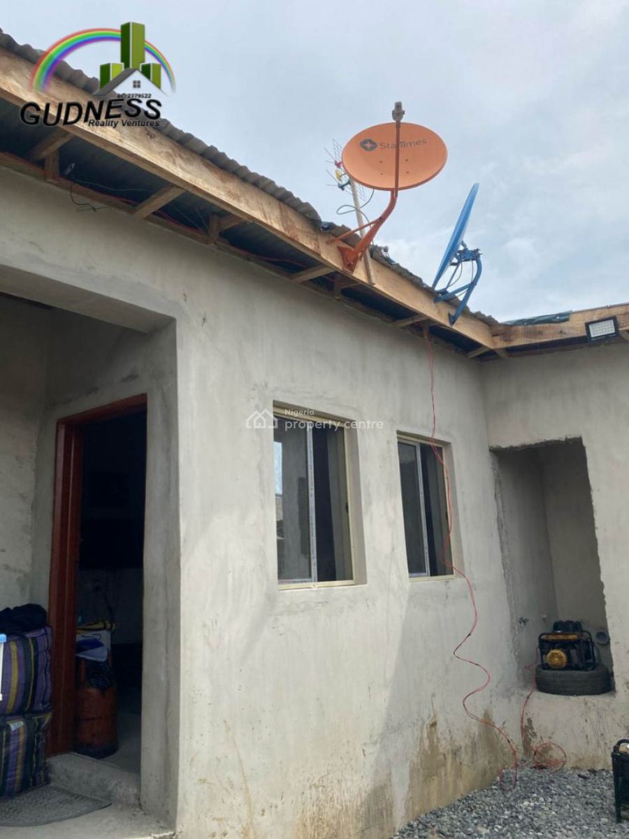 2 Bedroom Bungalow with a Self Contain and Two Shops, Ajah, Lagos, House for Sale