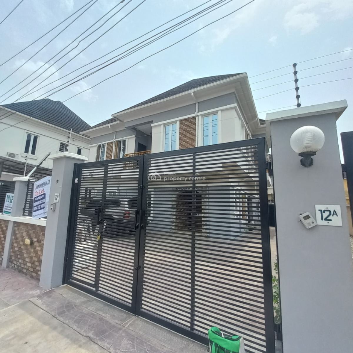 Massive 5 Bedroom Detached Duplex with Bq, Lekky County, Ikota, Lekki, Lagos, Detached Duplex for Rent