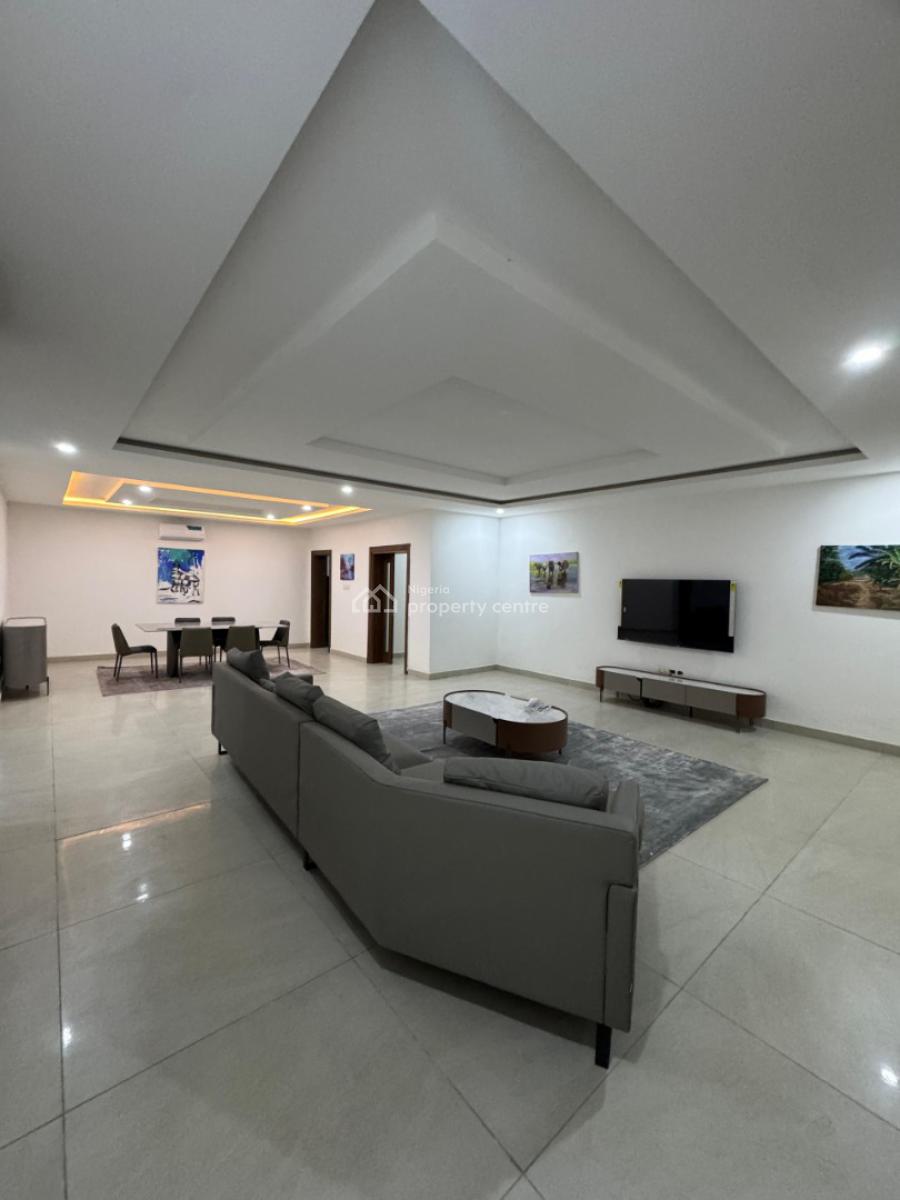 Brand New, Semi Furnished 3 Bedroom Apartment with Bq, Katampe Extension, Katampe, Abuja, Flat / Apartment for Rent