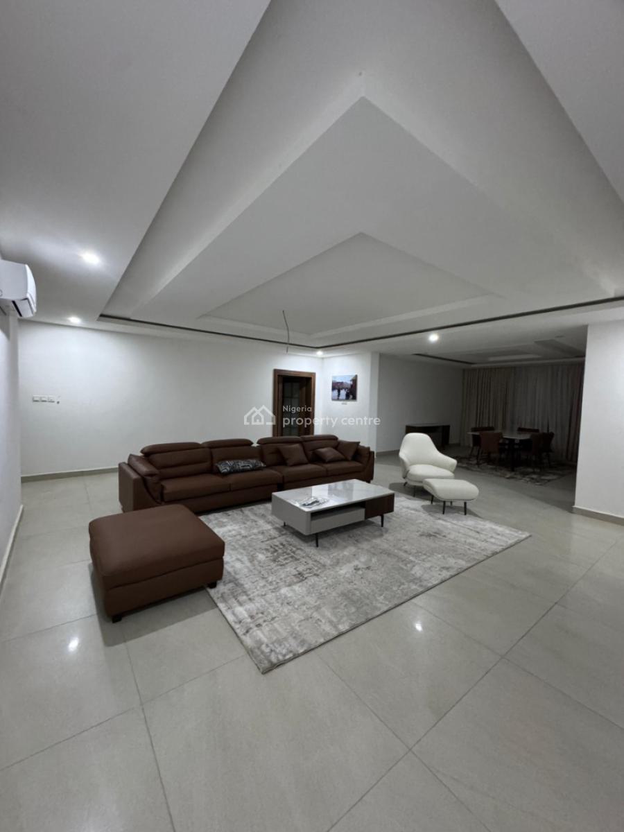 Brand New, Semi Furnished 3 Bedroom Apartment with Bq, Katampe Extension, Katampe, Abuja, Flat / Apartment for Rent