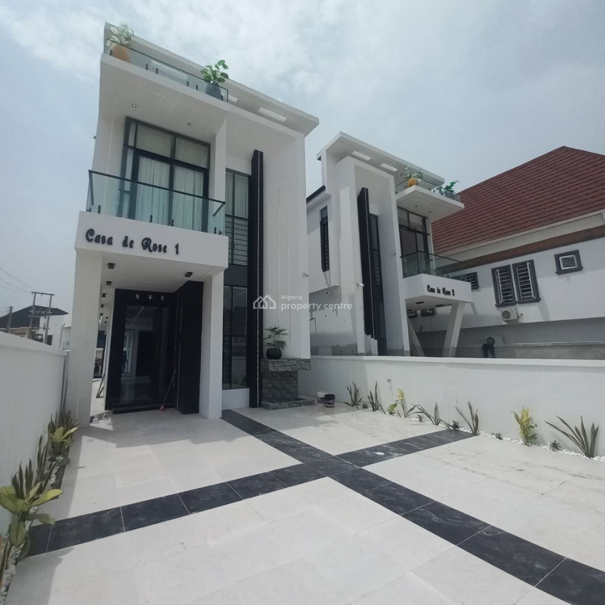 Luxury 5 Bedroom Detached Duplex with Swimming Pool, Bq, Ikota, Lekki, Lagos, Detached Duplex for Sale
